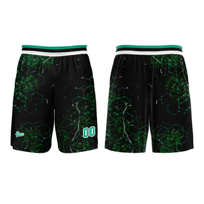 Custom  Green Basketball Jersey Uniform Suit Printed Your Logo Name Number enthsush