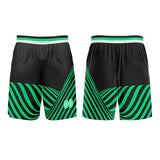 Custom Green Basketball Jersey Uniform Suit Printed Your Logo Name Number