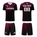 Custom Pink Silver Jerseys for Men Women Personalized Soccer Uniforms for Adult and Kid enthsush