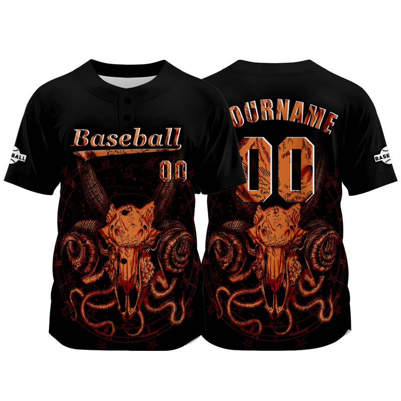 Custom Black Baseball Jersey Personalized Baseball Shirt for Men Women Kids Youth