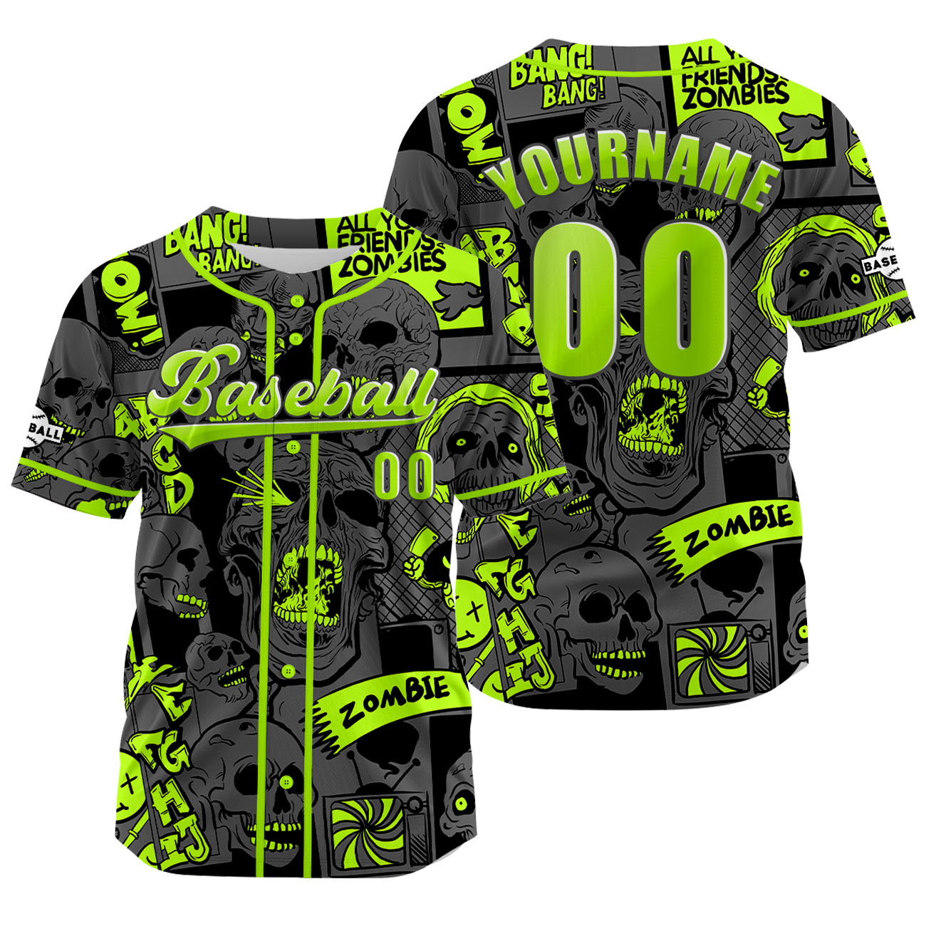 Custom Gray Jersey Personalized Baseball Shirt for Men Women Kids Youth enthsush