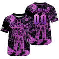 Custom Pink Jersey Personalized Baseball Shirt for Men Women Kids Youth enthsush