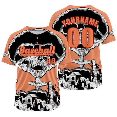 Custom Flesh Color Baseball Jersey Personalized Baseball Shirt for Men Women Kids Youth enthsush