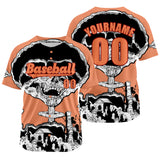 Custom Flesh Color Baseball Jersey Personalized Baseball Shirt for Men Women Kids Youth