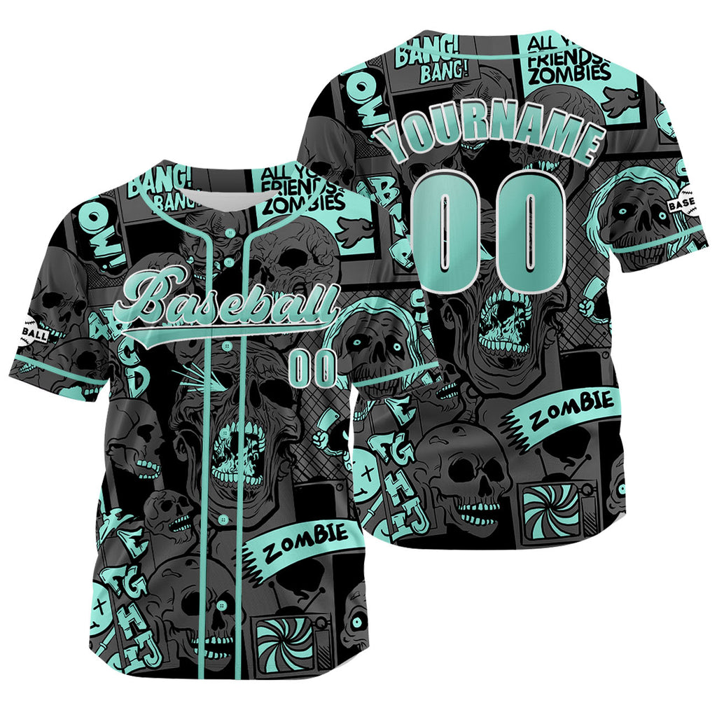 Custom Gray Jersey Personalized Baseball Shirt for Men Women Kids Youth enthsush