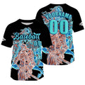 Custom Black Jersey Personalized Baseball Shirt for Men Women Kids Youth enthsush