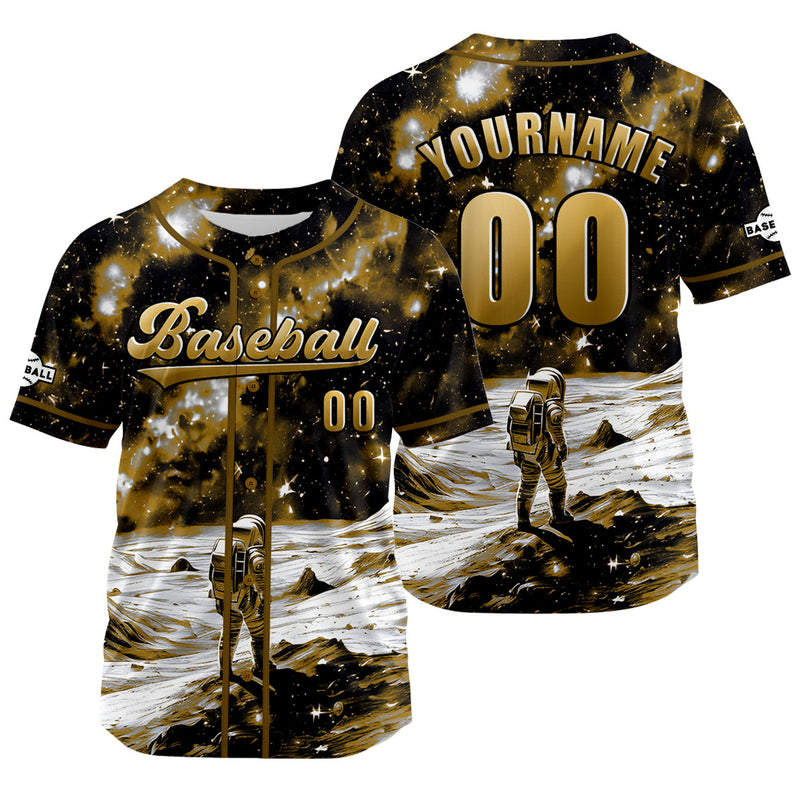 Custom Earthy Yellow Jersey Personalized Baseball Shirt for Men Women Kids Youth