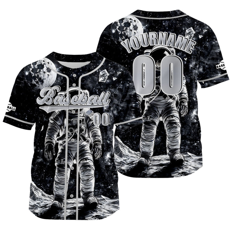 Custom Gray Jersey Personalized Baseball Shirt for Men Women Kids Youth