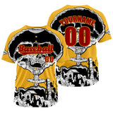 Custom Orange Baseball Jersey Personalized Baseball Shirt for Men Women Kids Youth