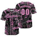 Custom Gray Jersey Personalized Baseball Shirt for Men Women Kids Youth enthsush