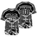 Custom Grey Baseball Jersey Personalized Baseball Shirt for Men Women Kids Youth enthsush
