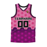 Custom Rose Basketball Jersey Uniform Suit Printed Your Logo Name Number