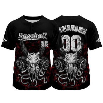 Custom Black Baseball Jersey Personalized Baseball Shirt for Men Women Kids Youth enthsush