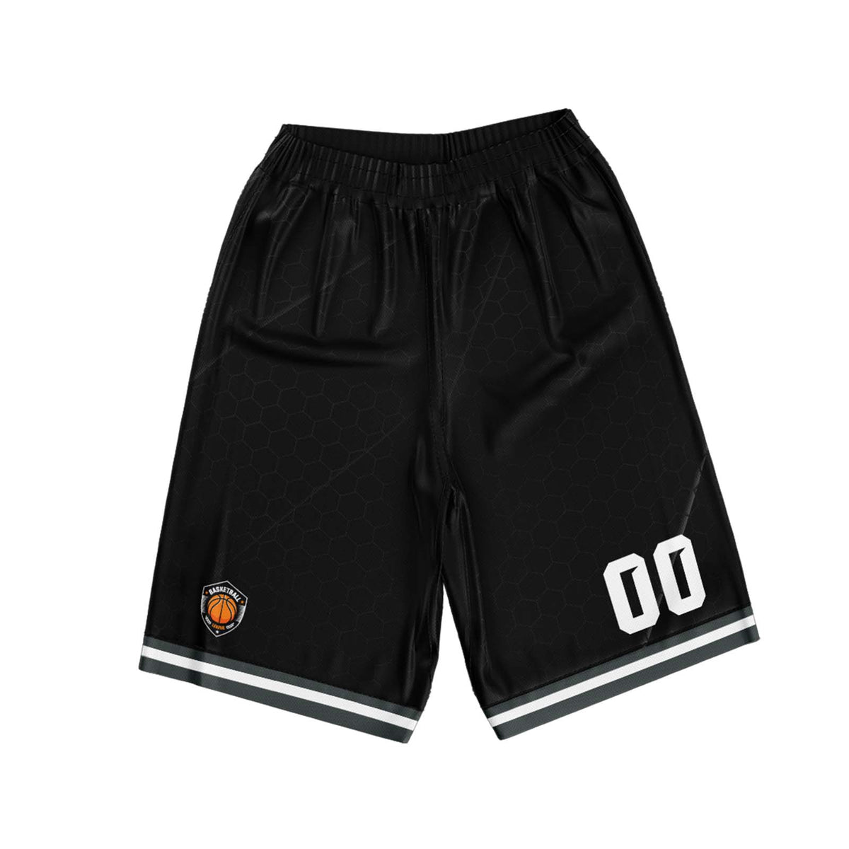Custom Black Grey Basketball Jersey Uniform Suit Printed Your Logo Name Number enthsush