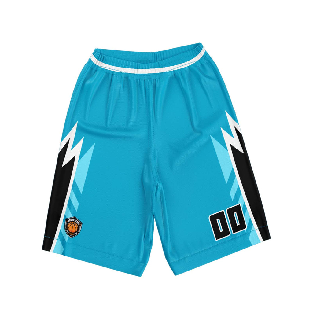 Custom Light Blue Basketball Jersey Uniform Suit Printed Your Logo Name Number enthsush