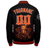 Custom Varsity Jacket Letterman jacket for Men, Women and Youth Orange