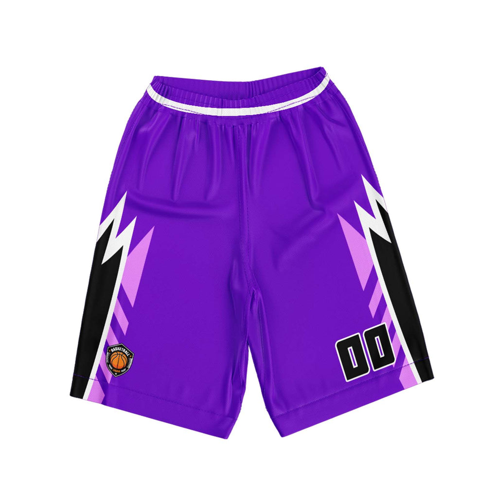 Custom Purple Basketball Jersey Uniform Suit Printed Your Logo Name Number enthsush