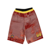 Custom Red Yellow Basketball Jersey Uniform Suit Printed Your Logo Name Number