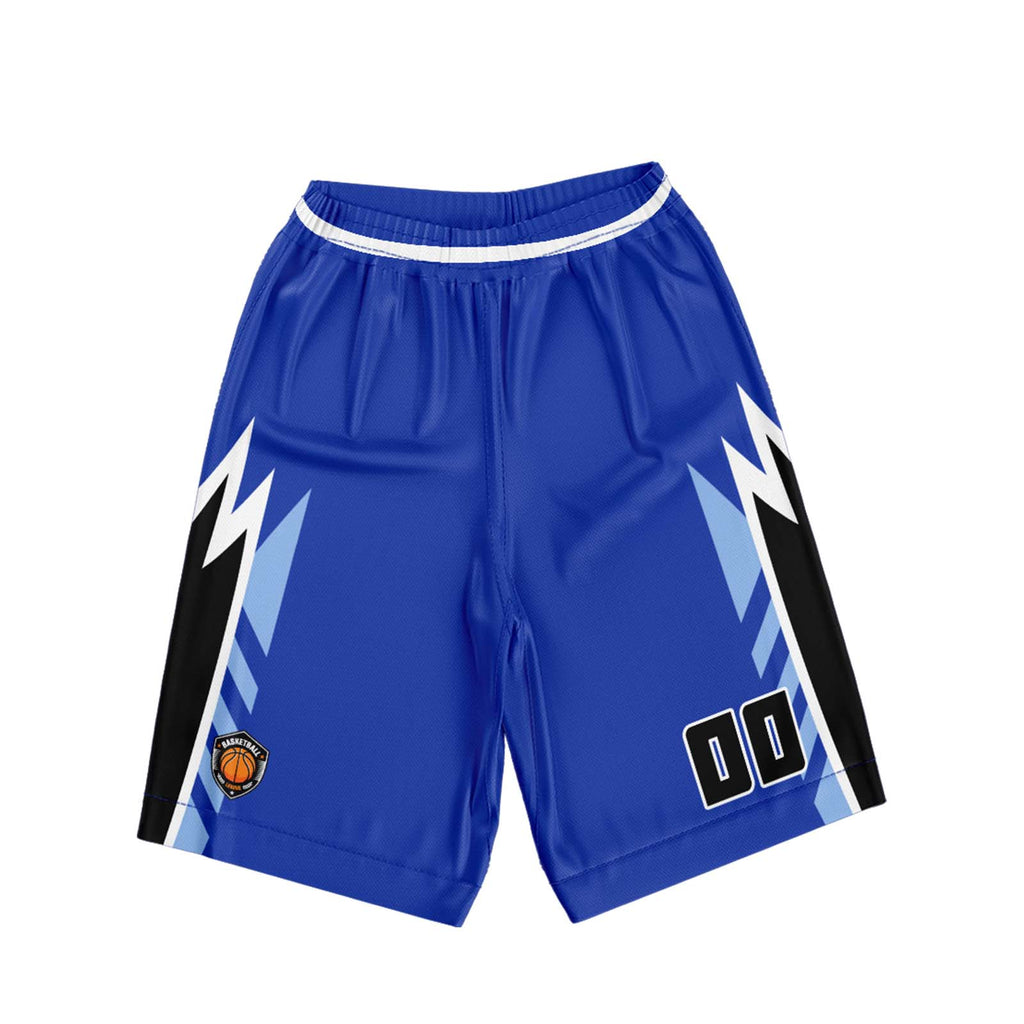Custom Royal Basketball Jersey Uniform Suit Printed Your Logo Name Number enthsush