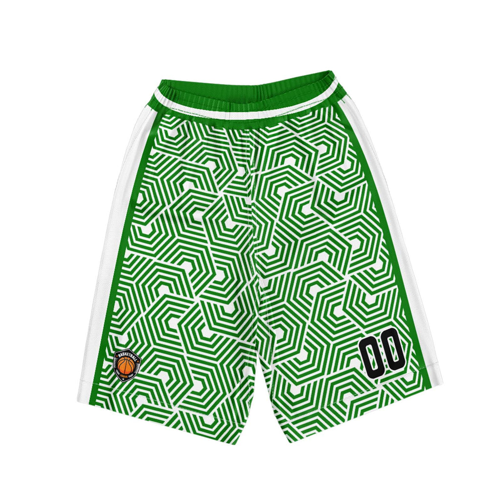 Custom White Green Basketball Jersey Uniform Suit Printed Your Logo Name Number enthsush
