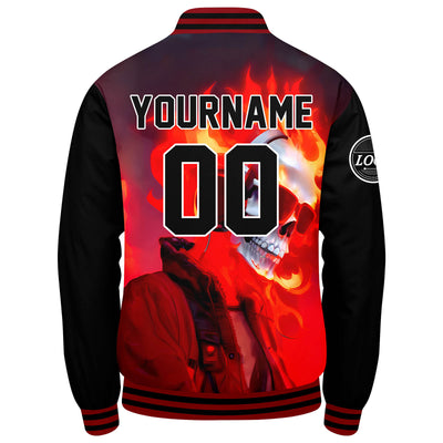 Custom Varsity Jacket Letterman jacket for Men, Women and Youth Black Gray enthsush