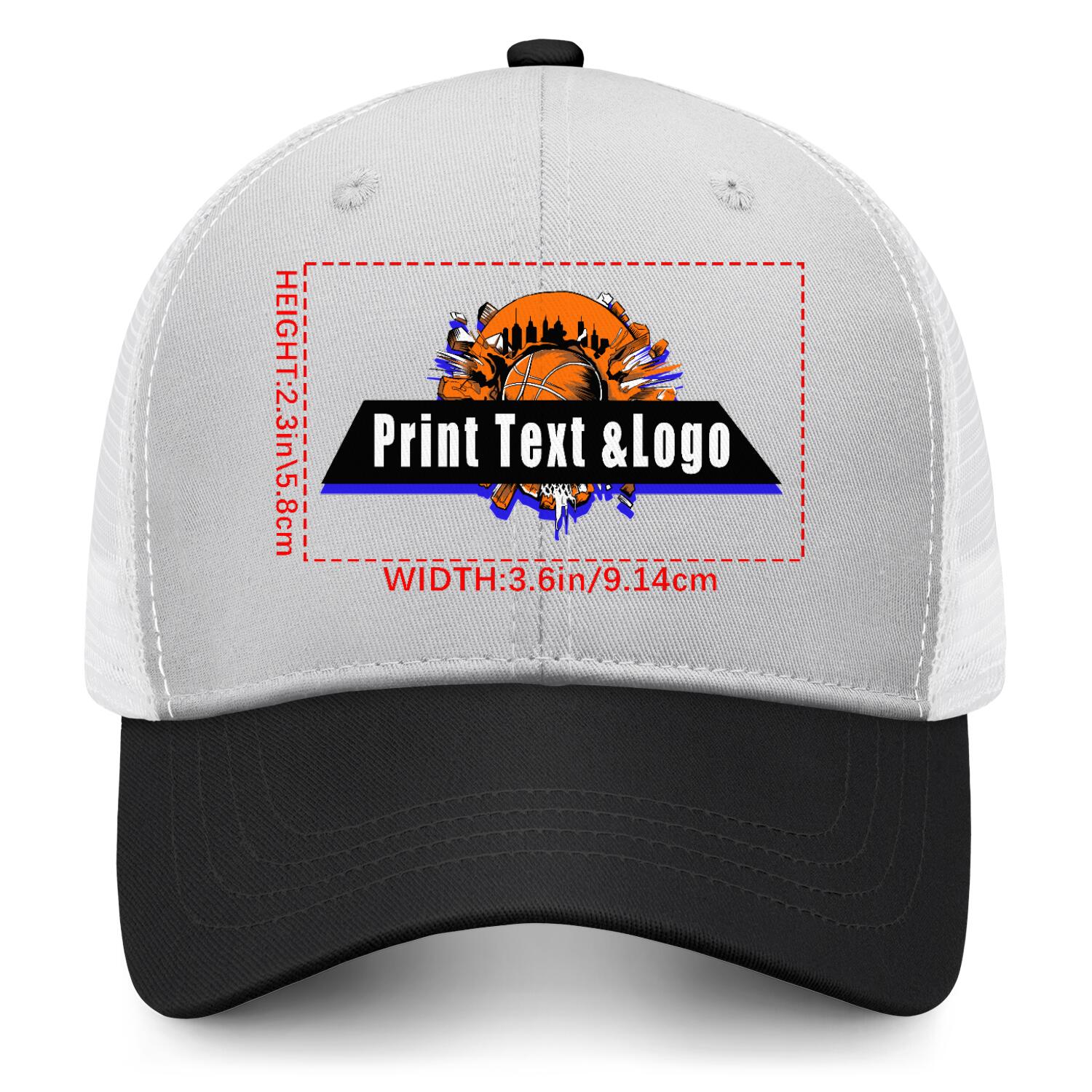 Personalized Grey Black 5-Panel Duckbill Cap Your Unique Style Your Way enthsush
