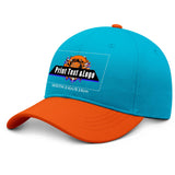 Personalized Aquamarine Orange 5-Panel Duckbill Cap Your Unique Style Your Way enthsush