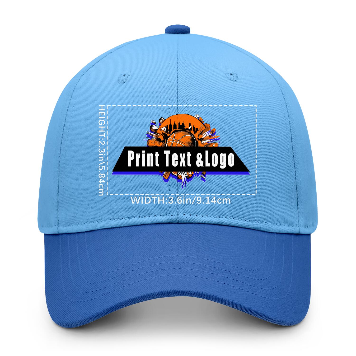 Personalized Blue 5-Panel Duckbill Cap Your Unique Style Your Way enthsush