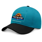 Personalized Aquamarine Black 5-Panel Duckbill Cap Your Unique Style Your Way enthsush