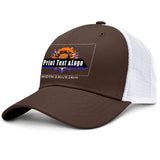 Personalized Brown 5-Panel Duckbill Cap Your Unique Style Your Way