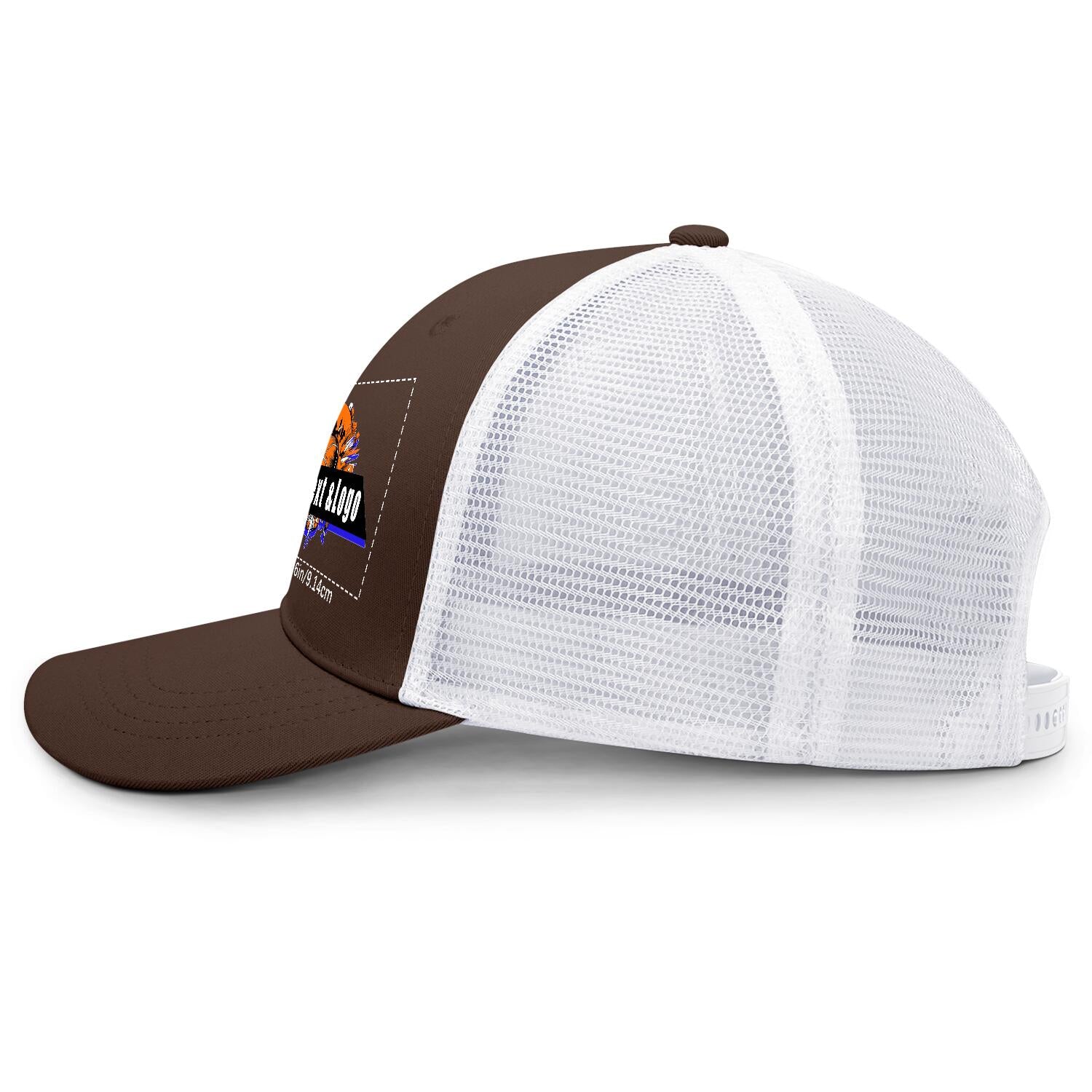 Personalized Brown 5-Panel Duckbill Cap Your Unique Style Your Way enthsush