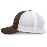 Personalized Brown 5-Panel Duckbill Cap Your Unique Style Your Way