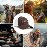 Personalized Brown 5-Panel Duckbill Cap Your Unique Style Your Way