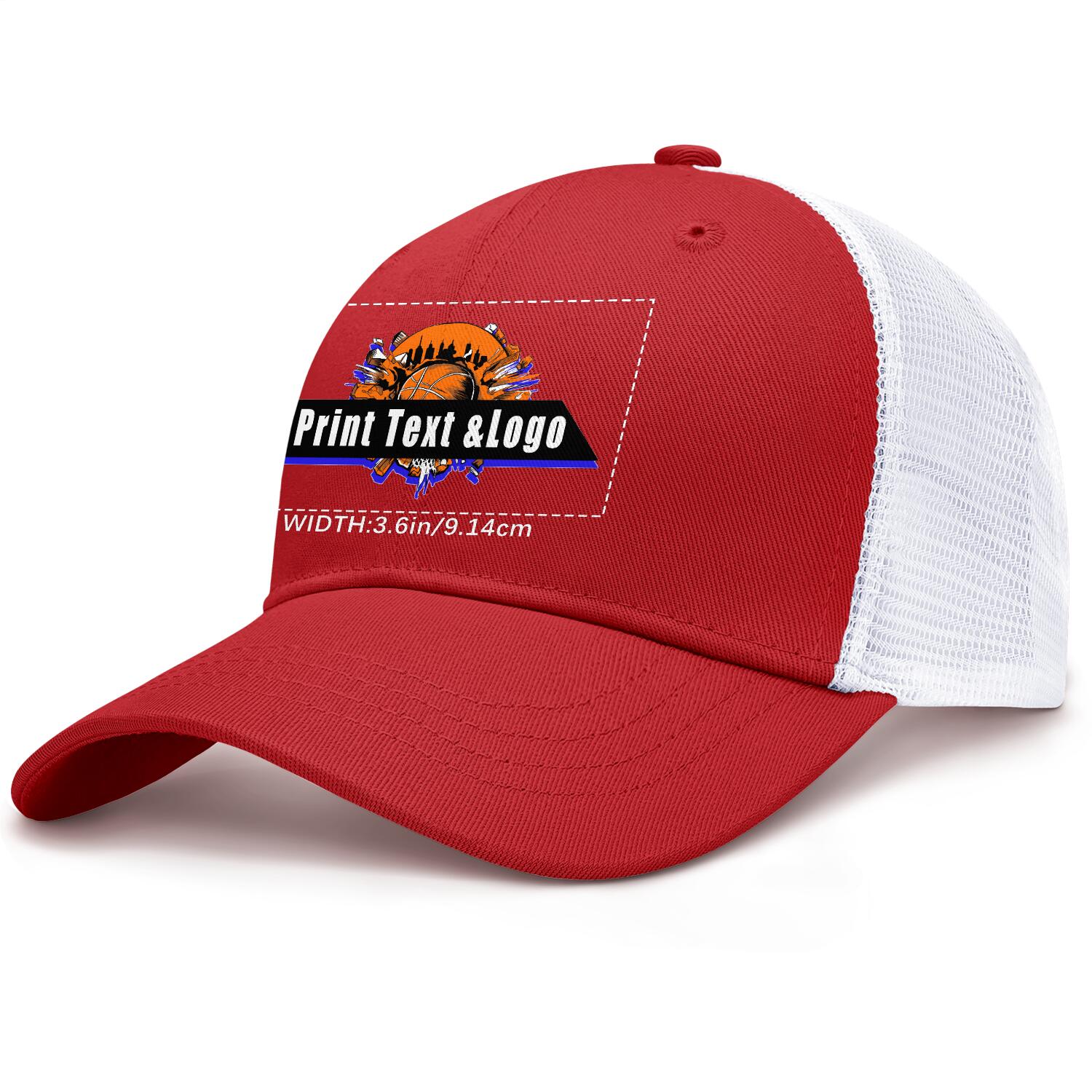 Personalized Dark Red 5-Panel Duckbill Cap Your Unique Style Your Way enthsush
