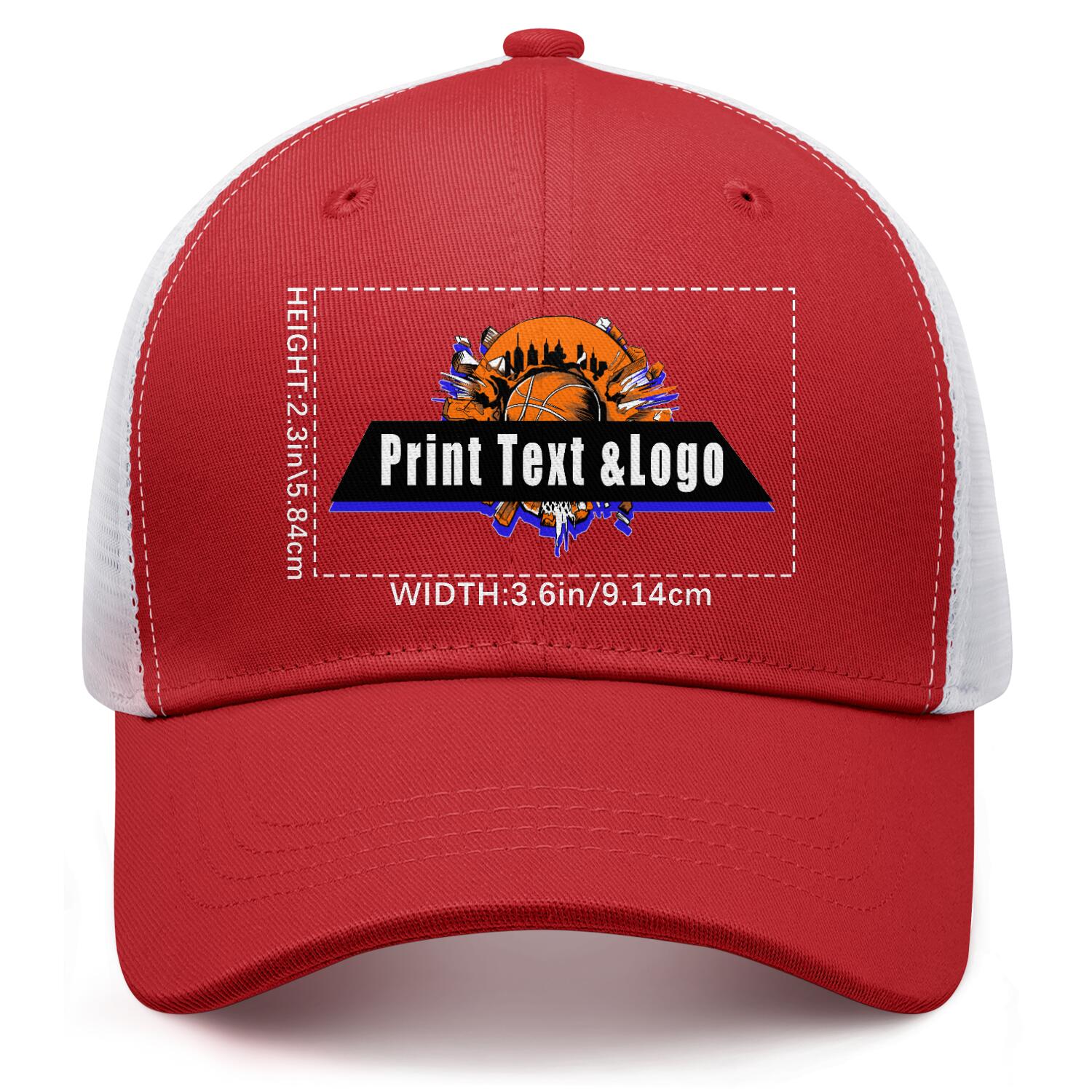 Personalized Dark Red 5-Panel Duckbill Cap Your Unique Style Your Way enthsush