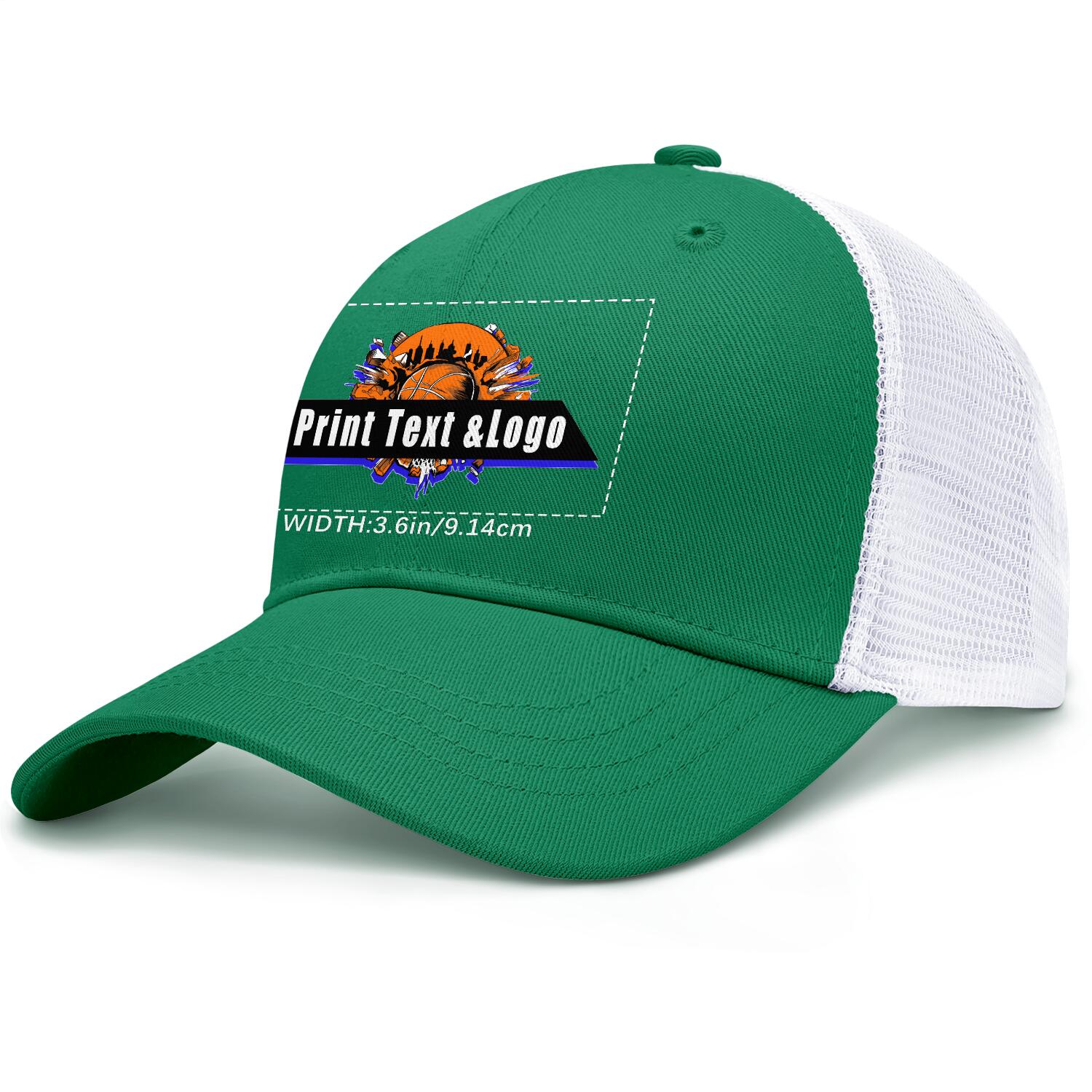 Personalized Green 5-Panel Duckbill Cap Your Unique Style Your Way enthsush
