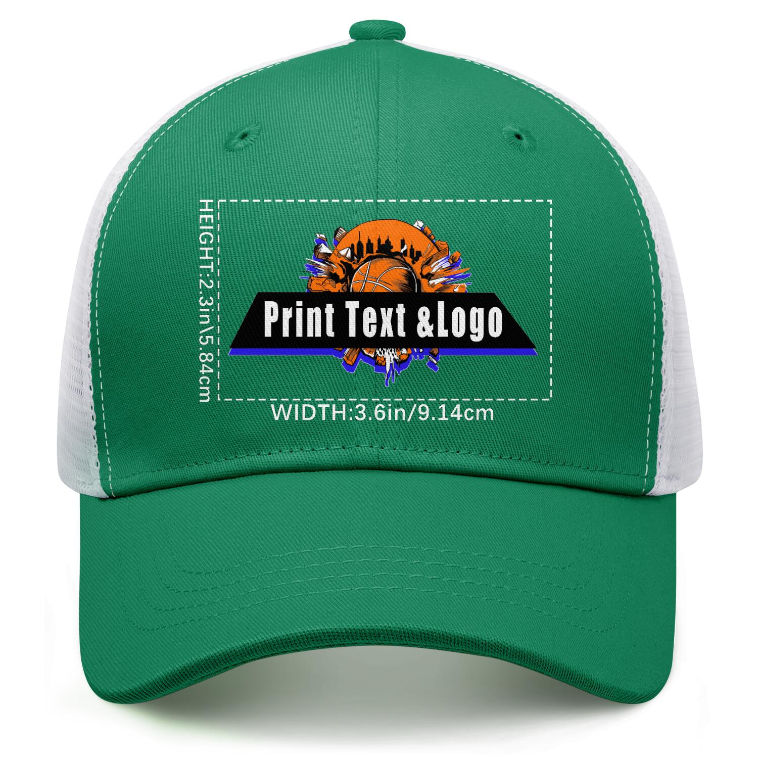 Personalized Green 5-Panel Duckbill Cap Your Unique Style Your Way enthsush