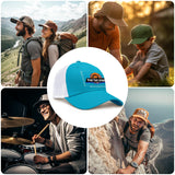 Personalized Greenish Blue 5-Panel Duckbill Cap Your Unique Style Your Way