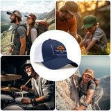 Personalized Navy Blue 5-Panel Duckbill Cap Your Unique Style Your Way