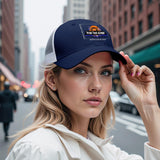 Personalized Navy Blue 5-Panel Duckbill Cap Your Unique Style Your Way