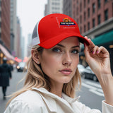 Personalized Red 5-Panel Duckbill Cap Your Unique Style Your Way