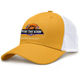 Personalized Yellow 5-Panel Duckbill Cap Your Unique Style Your Way