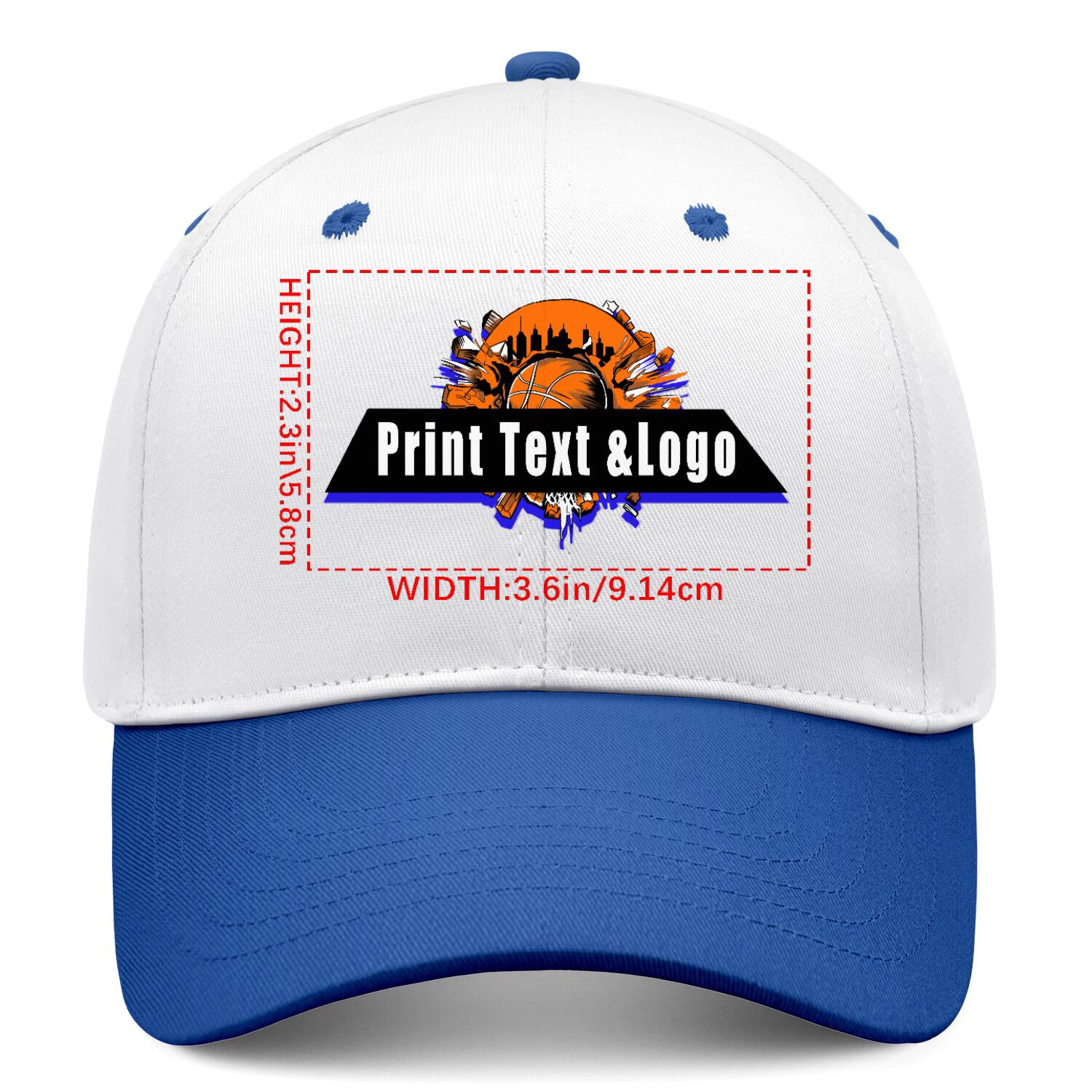 Personalized Blue 5-Panel Duckbill Cap Your Unique Style Your Way enthsush
