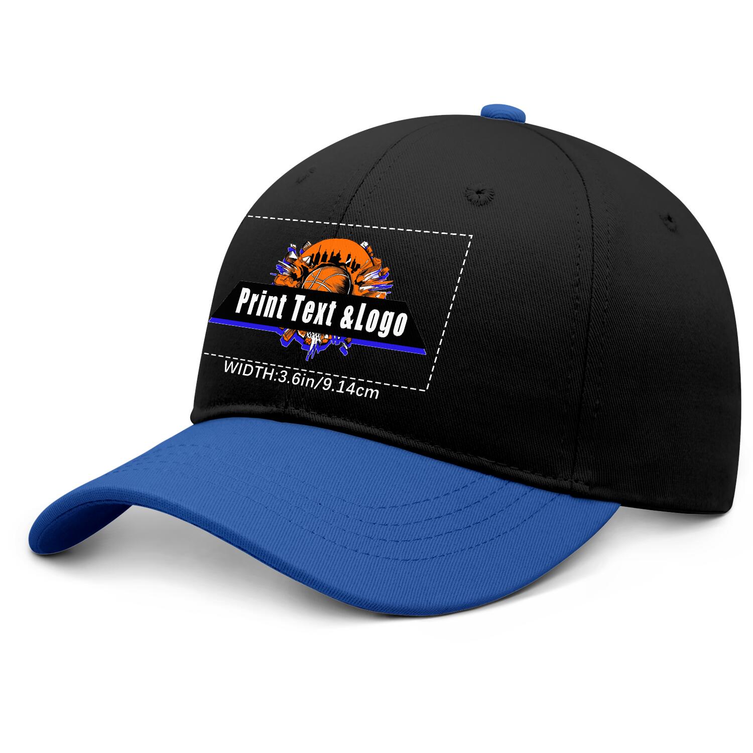 Personalized Blue 5-Panel Duckbill Cap Your Unique Style Your Way enthsush