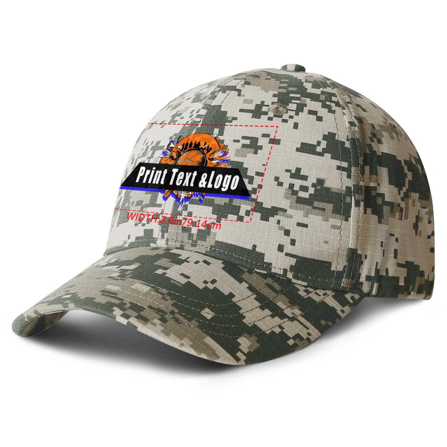 Personalized Army Green 5-Panel Duckbill Cap Your Unique Style Your Way enthsush