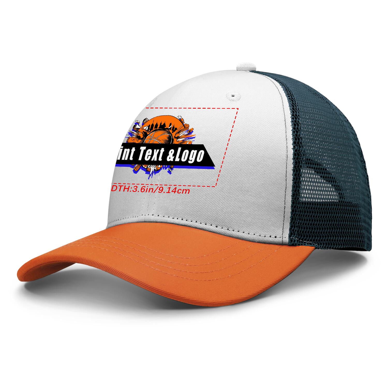 Personalized Black Red 5-Panel Duckbill Cap Your Unique Style Your Way enthsush