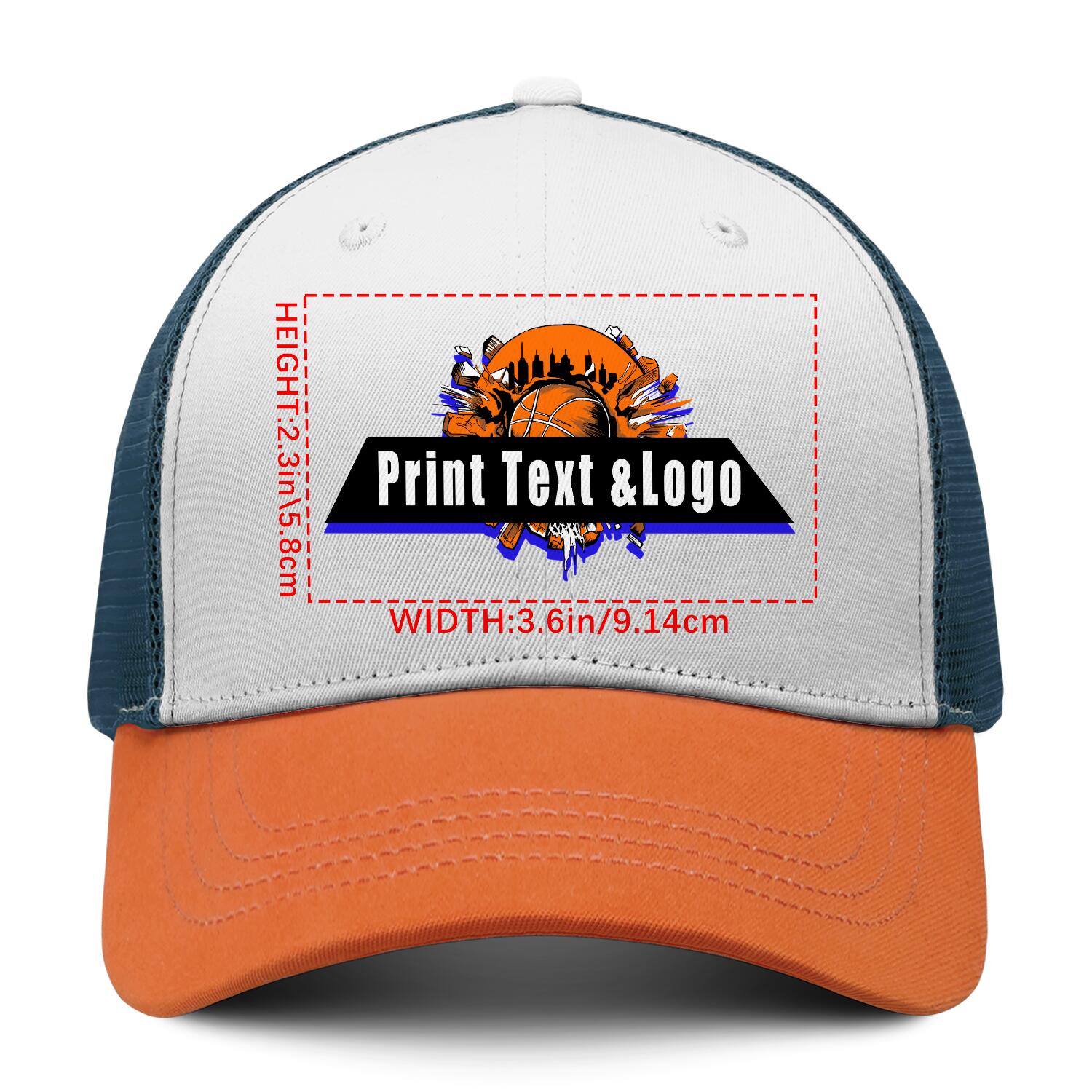 Personalized Black Red 5-Panel Duckbill Cap Your Unique Style Your Way enthsush