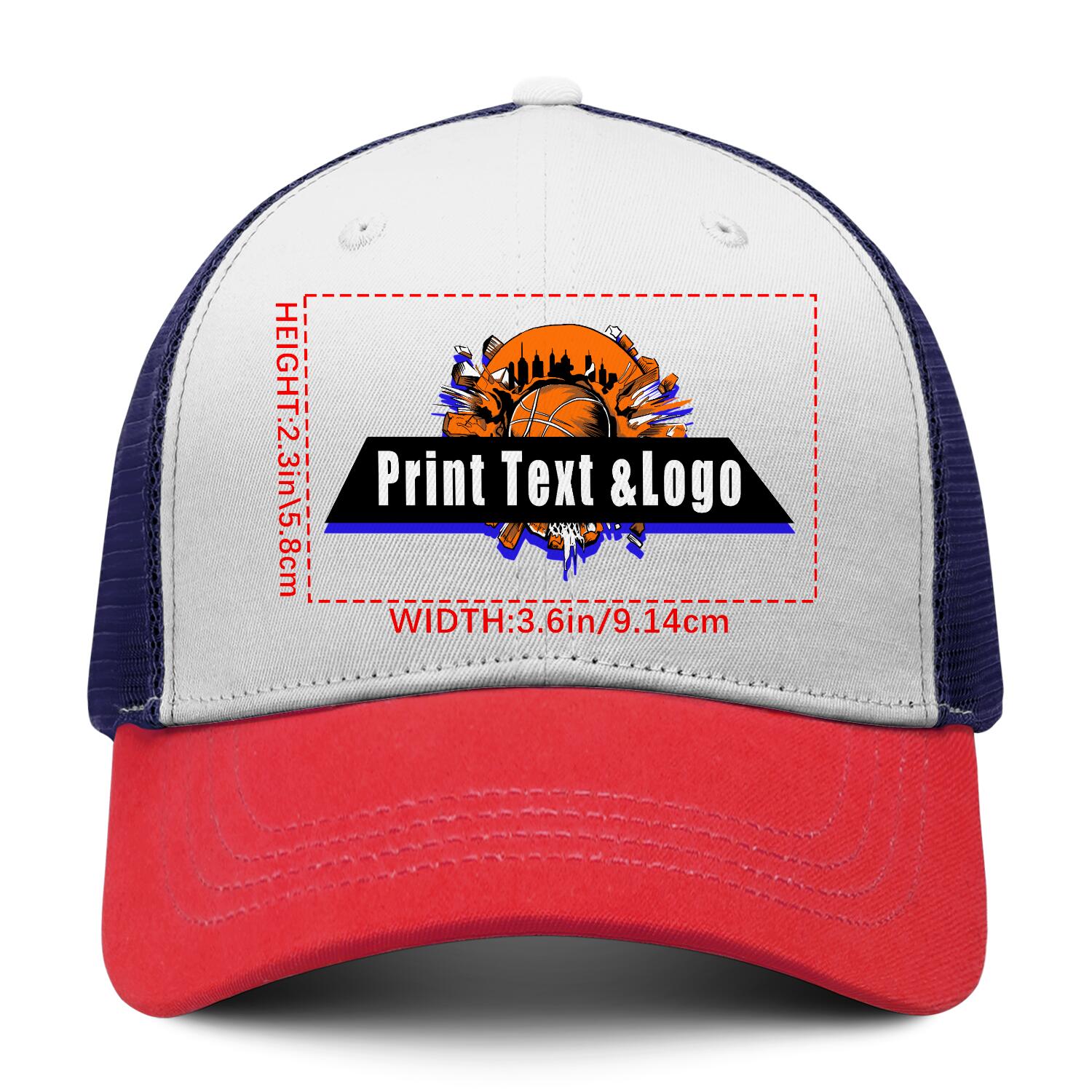 Personalized Red 5-Panel Duckbill Cap Your Unique Style Your Way enthsush