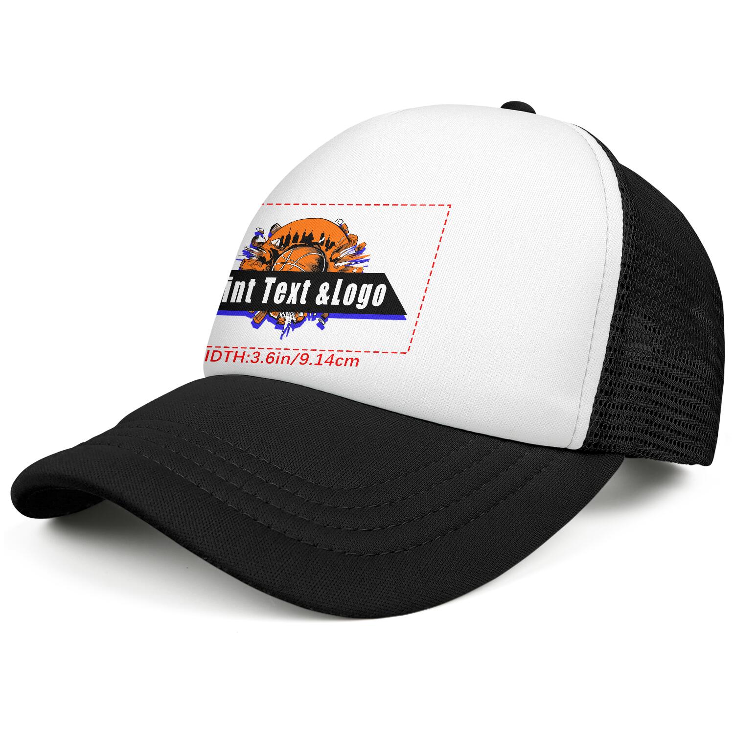 Personalized Black 5-Panel Duckbill Cap Your Unique Style Your Way enthsush