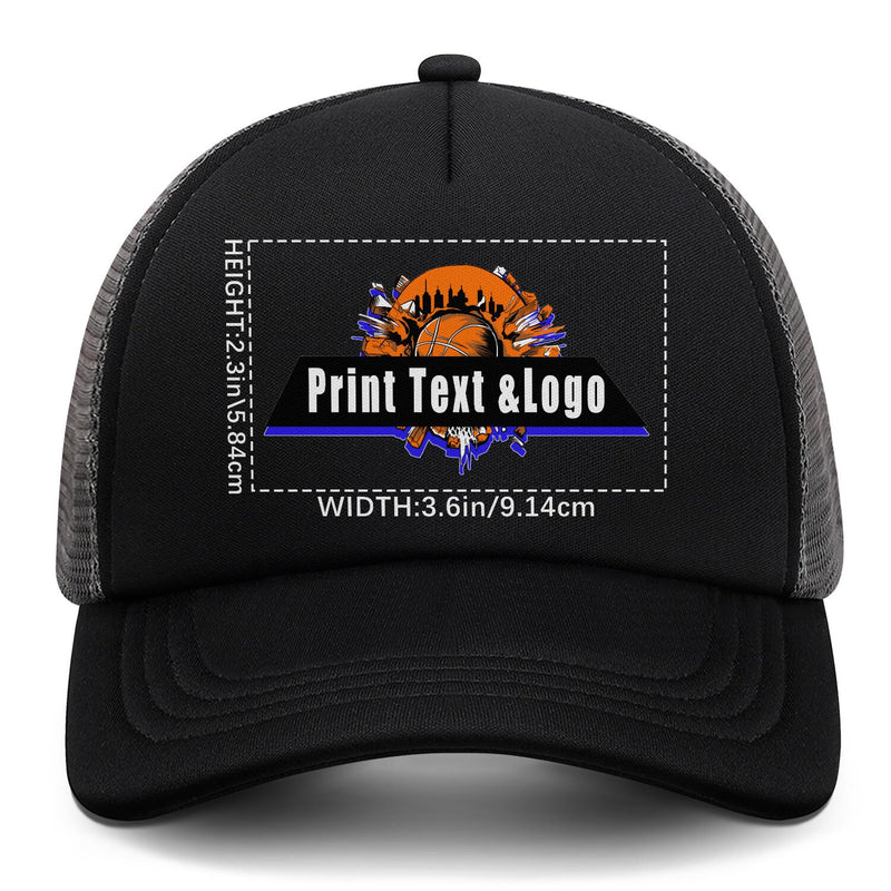 Personalized Ink Color 5-Panel Duckbill Cap Your Unique Style Your Way